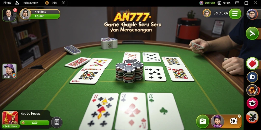 Tampilan gameplay AN777 yang penuh warna dan interaktif.