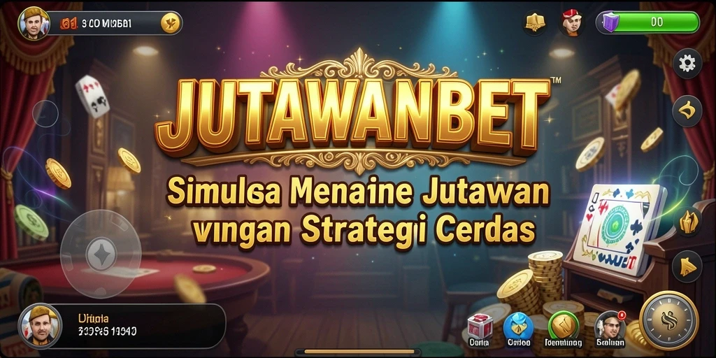 Tampilan gameplay <strong>JUTAWANBET</strong> yang memukau dalam simulasi investasi.