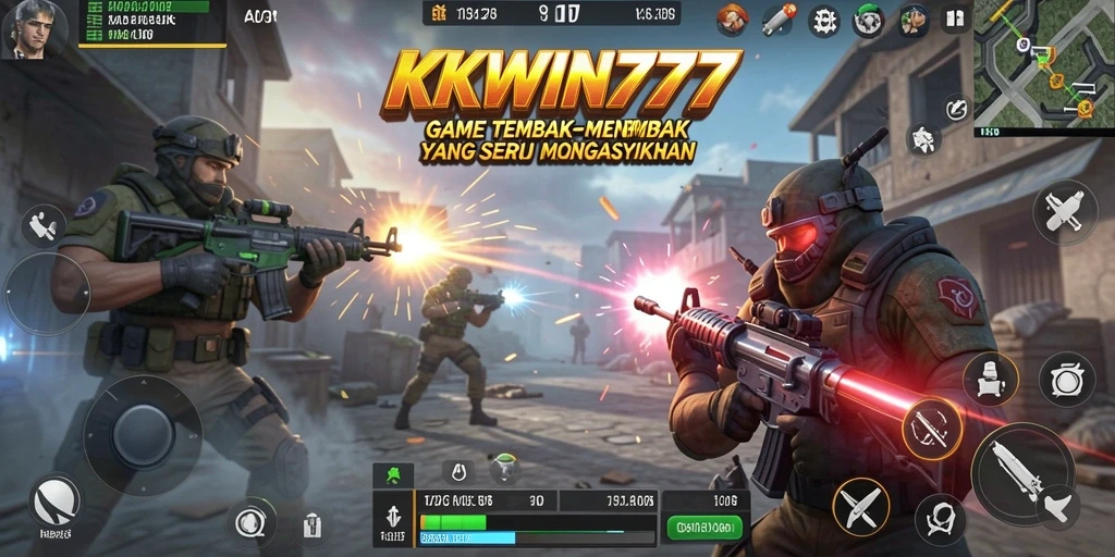 Tampilan gameplay seru dalam KKWIN777, penuh aksi dan strategi.