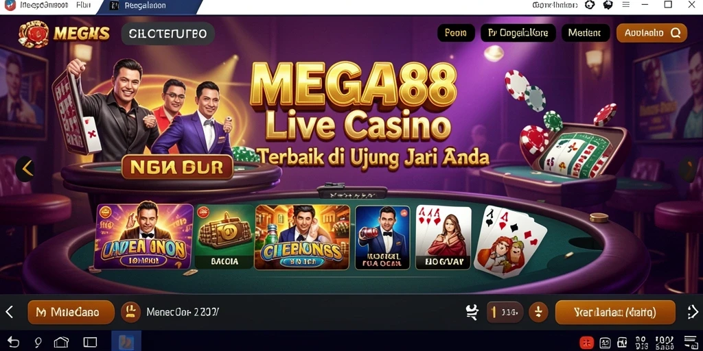 Screenshot gameplay MEGA388 yang seru dan interaktif.