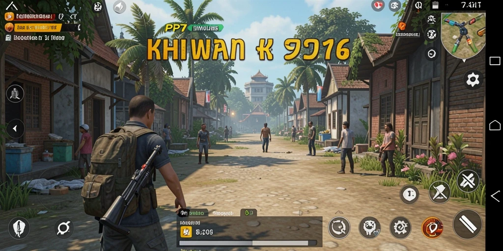 Tangkapan layar gameplay PP7 menampilkan interaksi antar karakter dalam simulasi kehidupan.