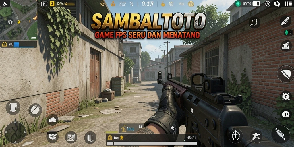 Gameplay seru dari SAMBALTOTO dengan aksi tembak-menembak intens.