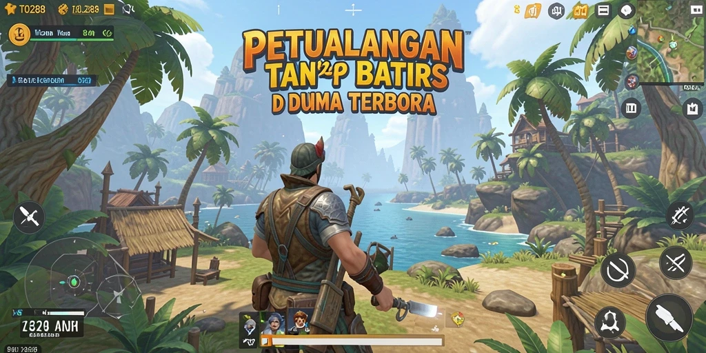 Screenshot TO288 menunjukkan eksplorasi dunia yang menakjubkan dalam game Open World.