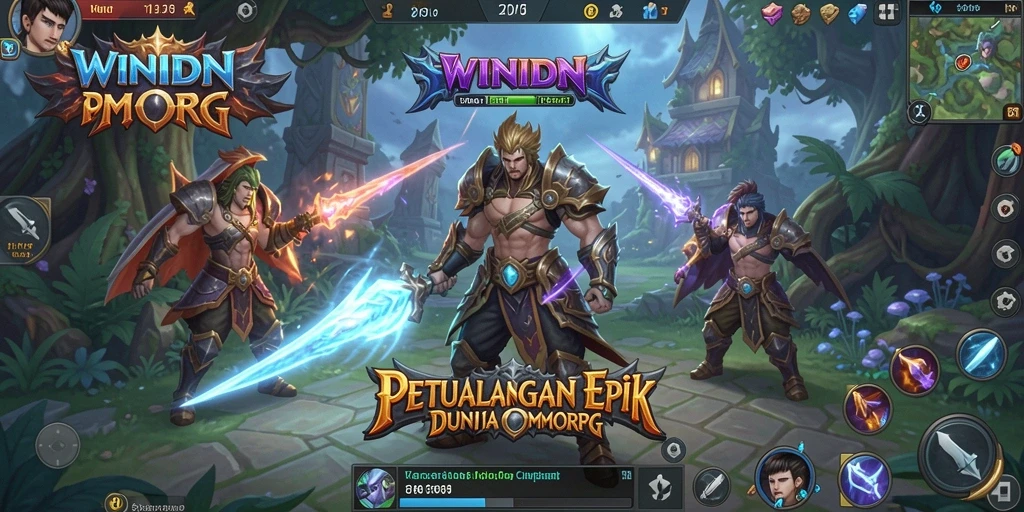 Gameplay seru dan kolaborasi antar pemain dalam WINIDN.